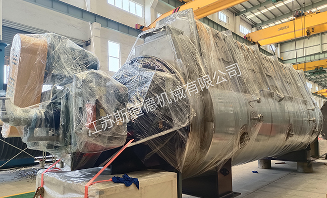 斯道德机械污泥干化机装箱发往德国