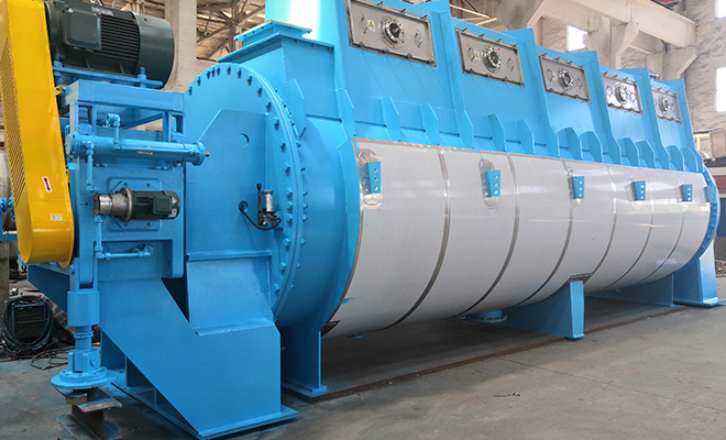 圆盘干燥机的圆盘与轴的安装